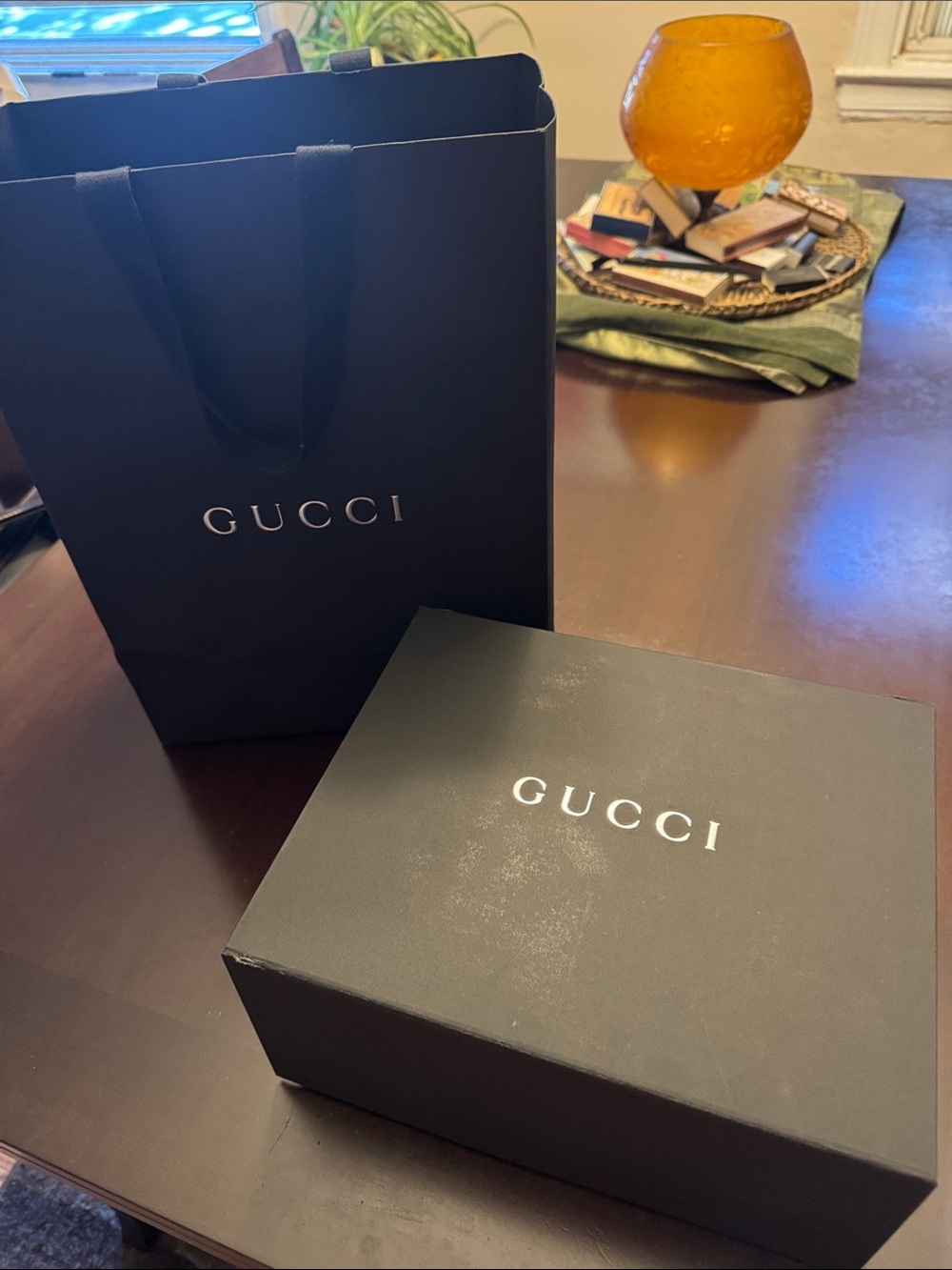 Gucci Box and Bag